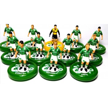 Subbuteo Andrew Table Soccer Panathinaikos 1985-86 on WSB Professional bases